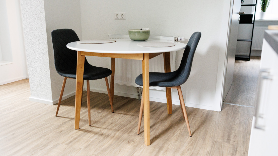 UDM80 Ferienwohnung Essbereich