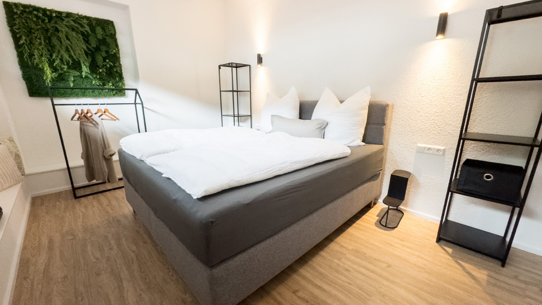 UDM80 Ferienwohnung Schlafraum 1