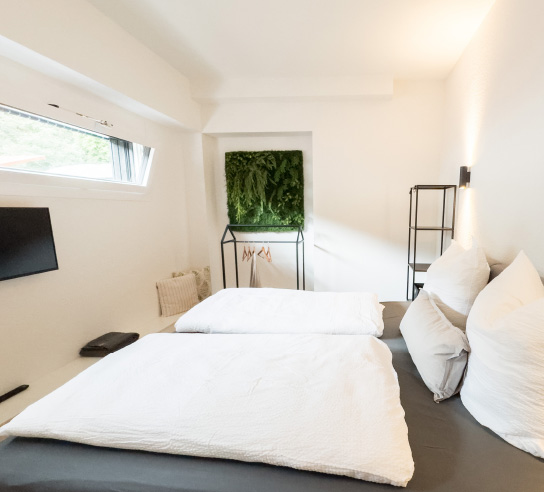 UDM80 Ferienwohnung Schlafraum 1