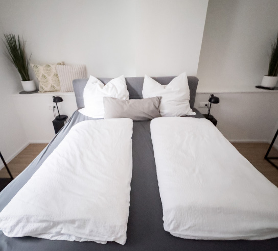 UDM80 Ferienwohnung Schlafraum 2